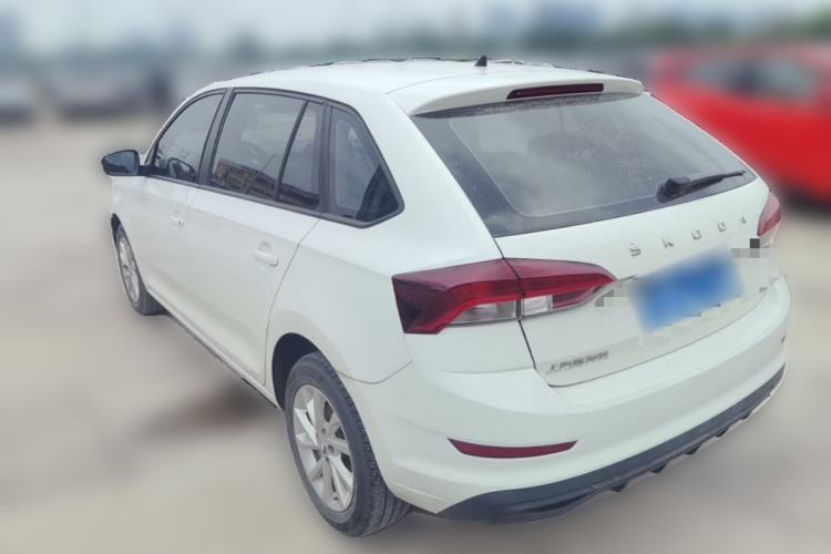 Used Skoda Rapid Spaceback 2020 1.5L Automatic Standard Edition Rear Left 45 Deg