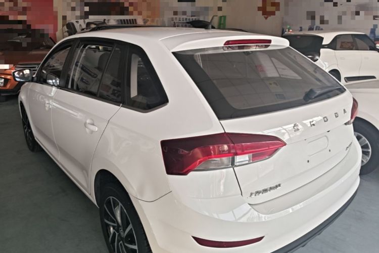 Used Skoda Rapid Spaceback 2020 1.5L Automatic Comfort Edition Rear Left 45 Deg