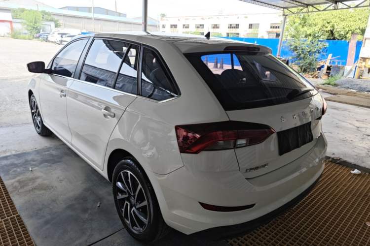 Used Skoda Rapid Spaceback 2020 1.5L Automatic Comfort Edition Rear Left 45 Deg