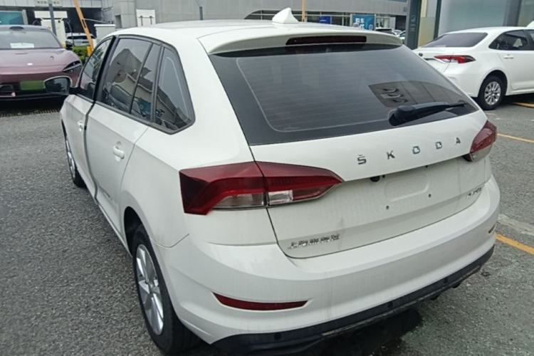 Used Skoda Rapid Spaceback 2020 1.5L Automatic Standard Edition Rear Left 45 Deg