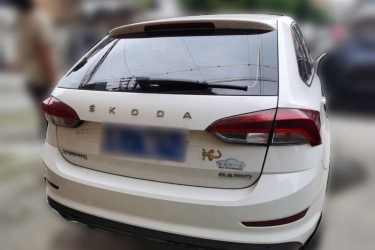 Used Skoda Rapid Spaceback 2020 1.5L Automatic Comfort Edition Rear