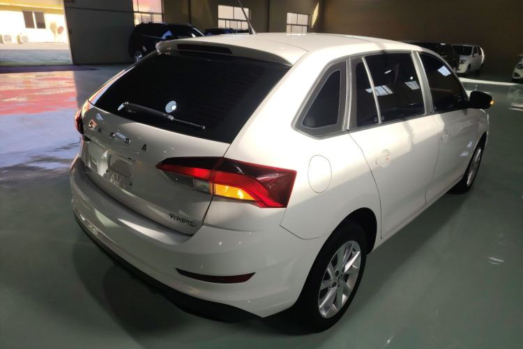 Used Skoda Rapid Spaceback 2020 1.5L Automatic Standard Edition Rear Right 45 Deg