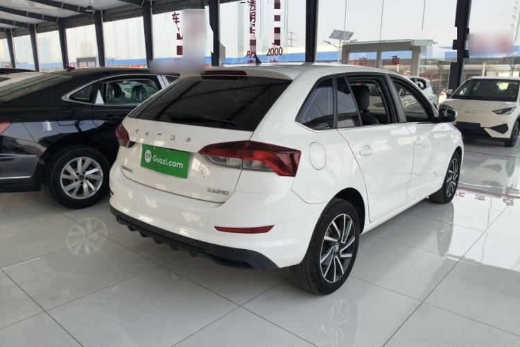 Used Skoda Rapid Spaceback 2020 1.5L Automatic Comfort Edition Rear Right 45 Deg