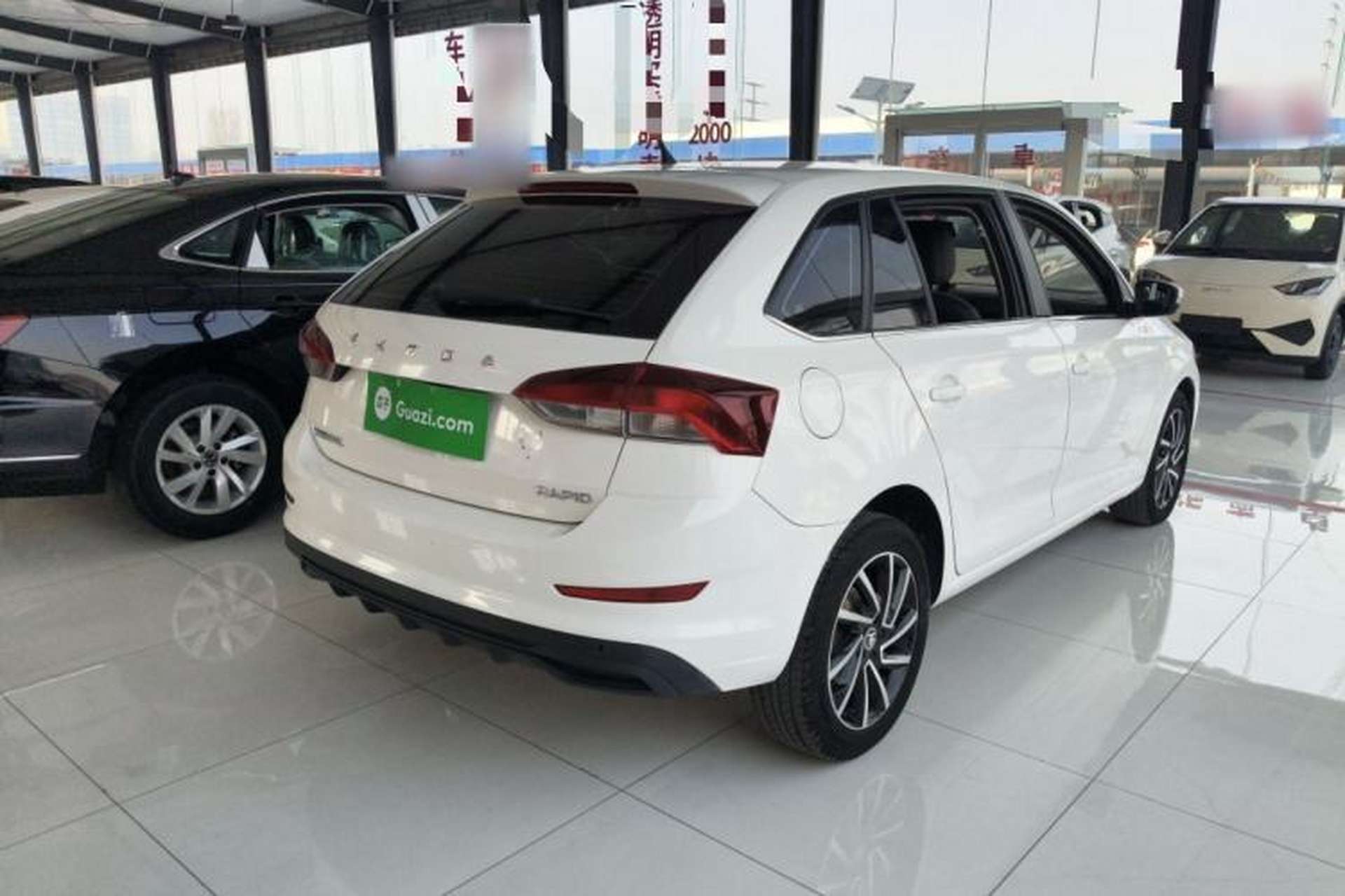 Used Skoda Rapid Spaceback 2020 1.5L Automatic Comfort Edition Rear Right 45 Deg