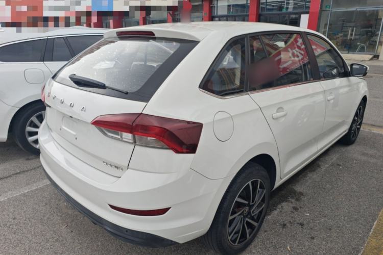 Used Skoda Rapid Spaceback 2020 1.5L Automatic Comfort Edition Rear Right 45 Deg