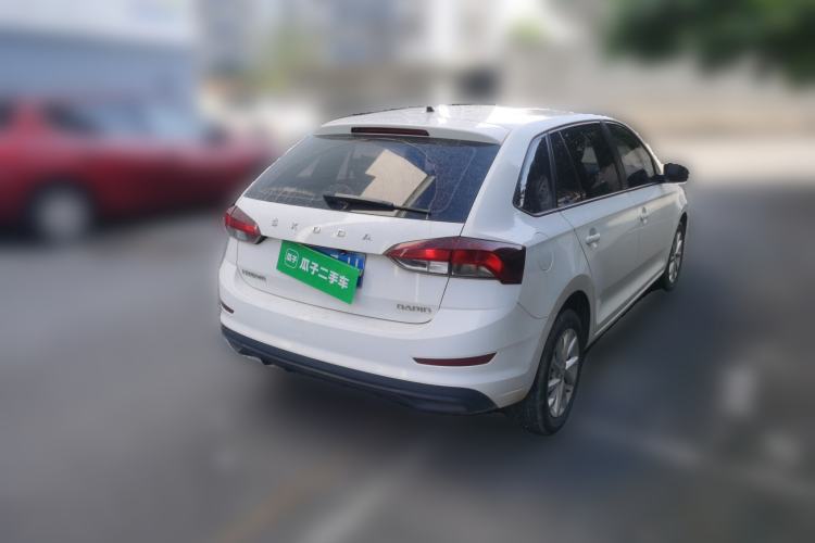 Used Skoda Rapid Spaceback 2020 1.5L Automatic Standard Edition Rear Right 45 Deg