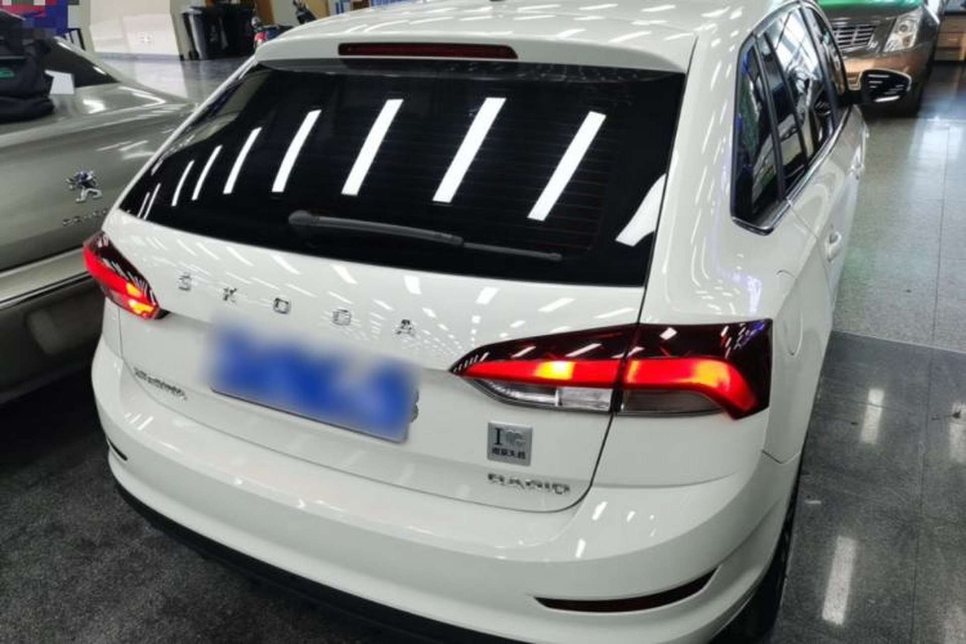 Used Skoda Rapid Spaceback 2020 1.5L Automatic Comfort Edition Rear Right 45 Deg