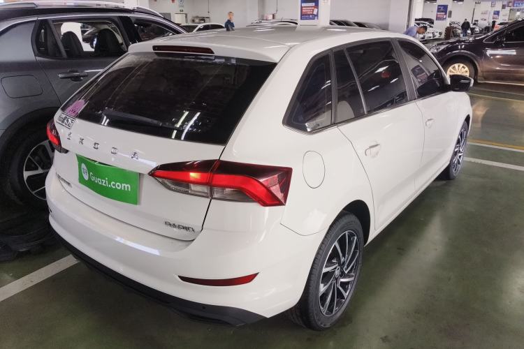 Used Skoda Rapid Spaceback 2020 1.5L Automatic Comfort Edition Rear Right 45 Deg