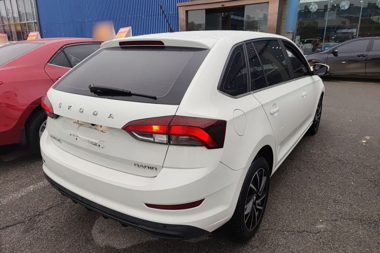 Used Skoda Rapid Spaceback 2020 1.5L Automatic Comfort Edition Rear Right 45 Deg