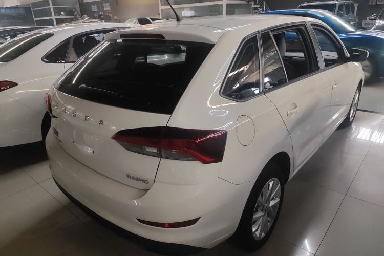 Used Skoda Rapid Spaceback 2020 1.5L Automatic Standard Edition Rear Right 45 Deg