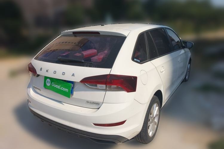 Used Skoda Rapid Spaceback 2020 1.5L Automatic Standard Edition Rear Right 45 Deg