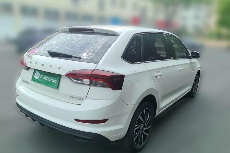 Used Skoda Rapid Spaceback 2020 1.5L Automatic Comfort Edition Rear Right 45 Deg