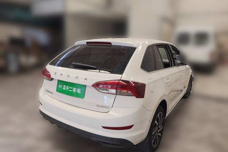 Used Skoda Rapid Spaceback 2020 1.5L Automatic Comfort Edition Rear Right 45 Deg