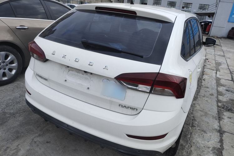Used Skoda Rapid Spaceback 2020 1.5L Automatic Comfort Edition Rear Right 45 Deg
