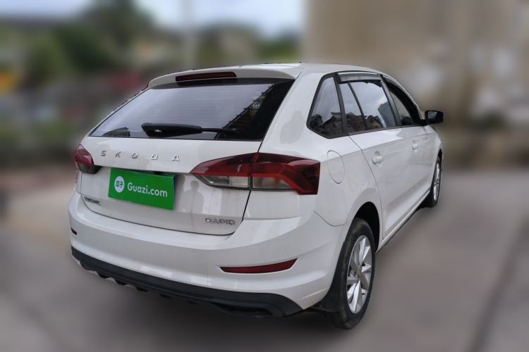 Used Skoda Rapid Spaceback 2020 1.5L Automatic Standard Edition Rear Right 45 Deg