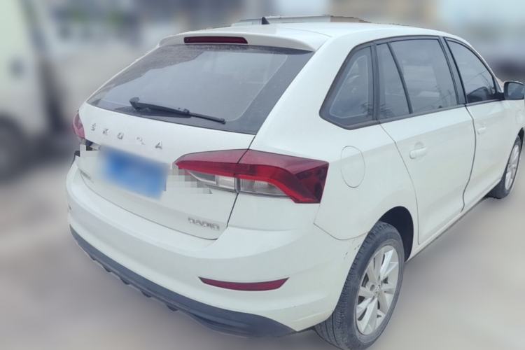 Used Skoda Rapid Spaceback 2020 1.5L Automatic Standard Edition Rear Right 45 Deg