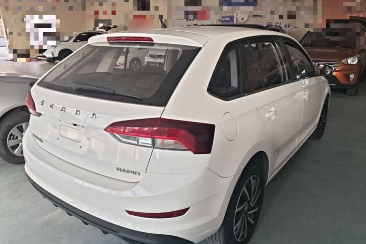 Used Skoda Rapid Spaceback 2020 1.5L Automatic Comfort Edition Rear Right 45 Deg