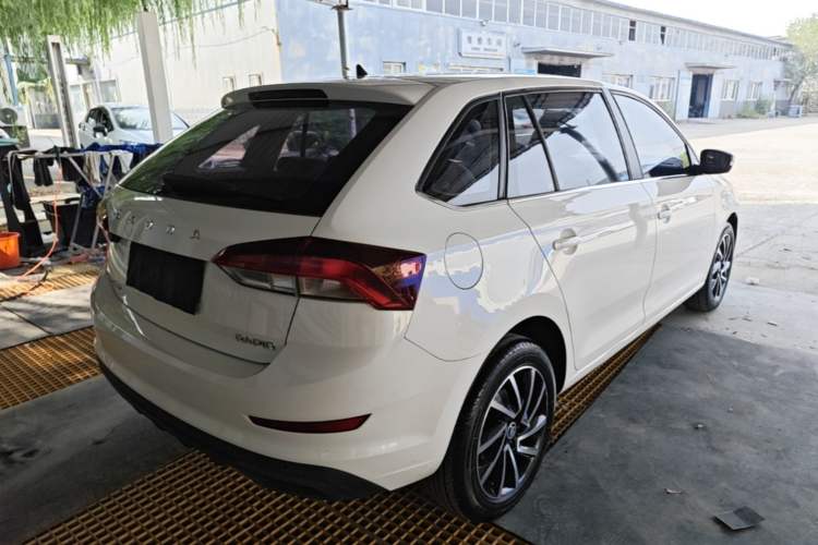 Used Skoda Rapid Spaceback 2020 1.5L Automatic Comfort Edition Rear Right 45 Deg