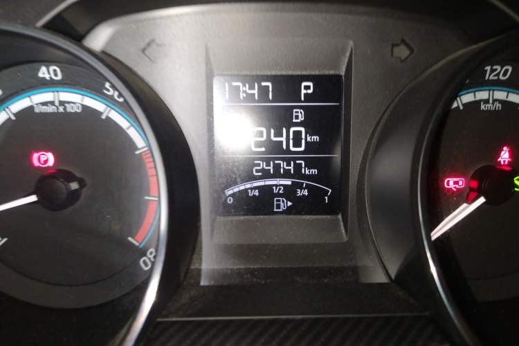 Used Skoda Rapid Spaceback 2020 1.5L Automatic Comfort Edition Odometer Close Up