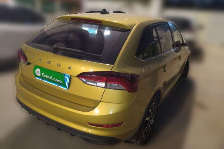 Used Skoda Rapid Spaceback 2020 1.5L Automatic Comfort Edition Rear Right 45 Deg