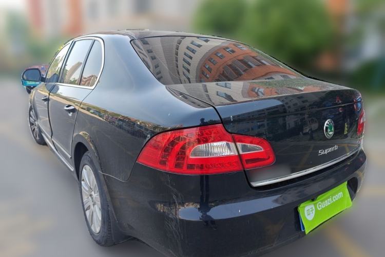 Used Skoda Superb 2009 1.8TSI Automatic Prestige Edition Rear Left 45 Deg