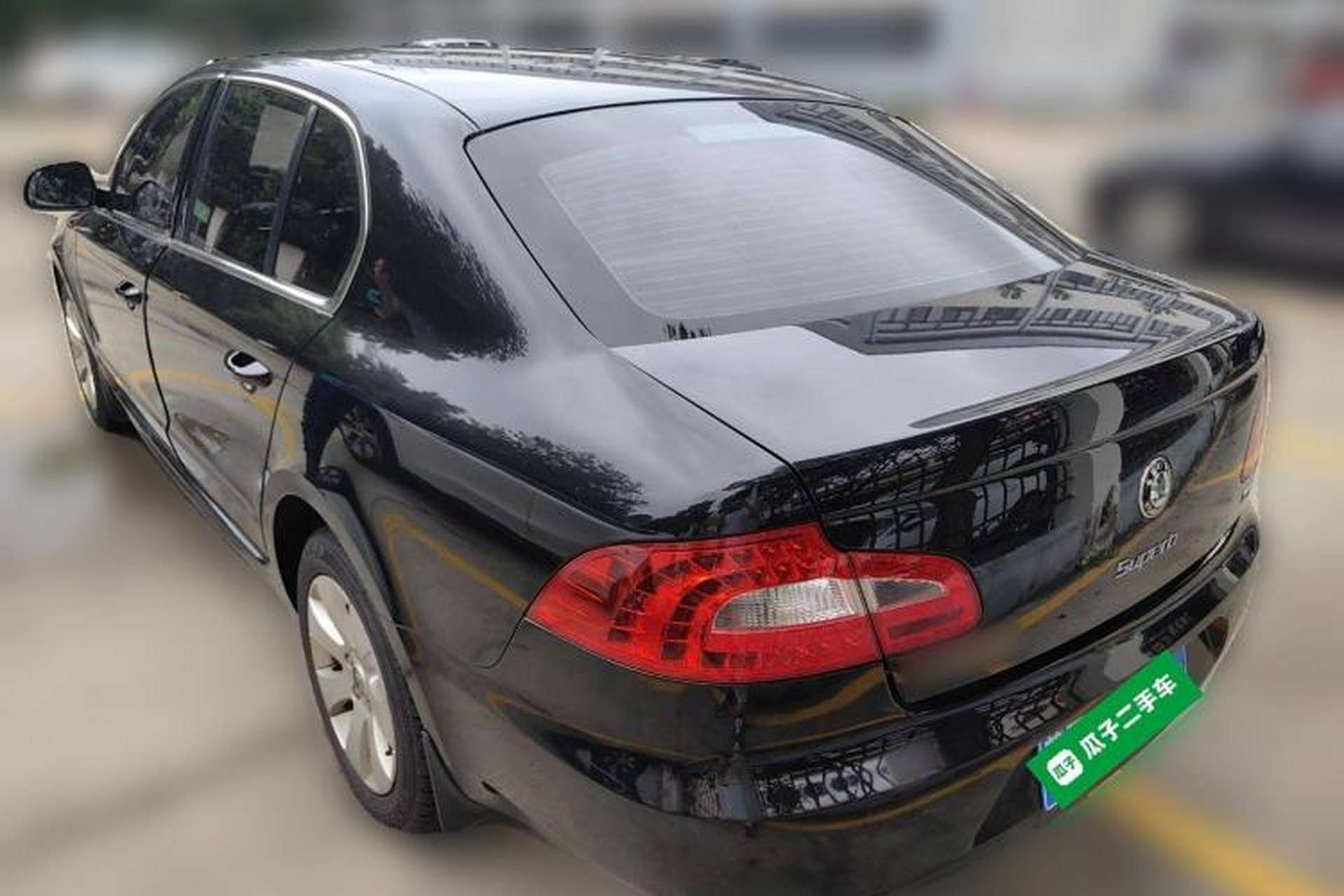 Used Skoda Superb 2009 1.8 TSI Manual Zhiya Edition Rear Left 45 Deg