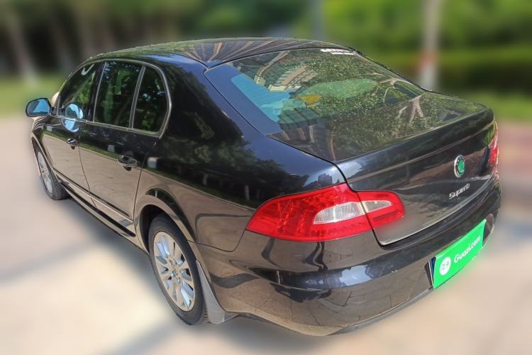 Used Skoda Superb 2009 2.0 TSI Automatic Luxury Edition Rear Left 45 Deg