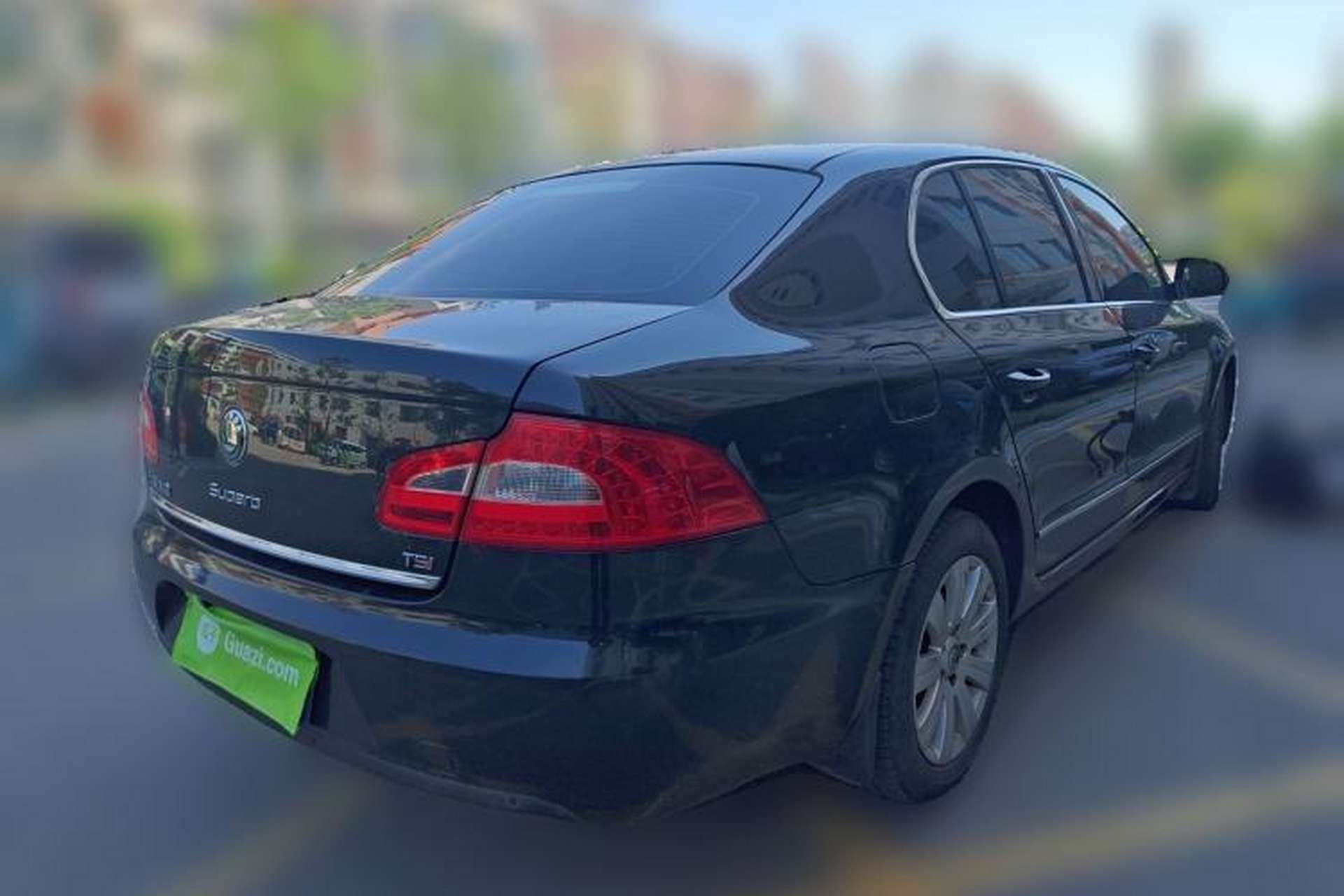 Used Skoda Superb 2009 1.8TSI Automatic Prestige Edition Rear Right 45 Deg