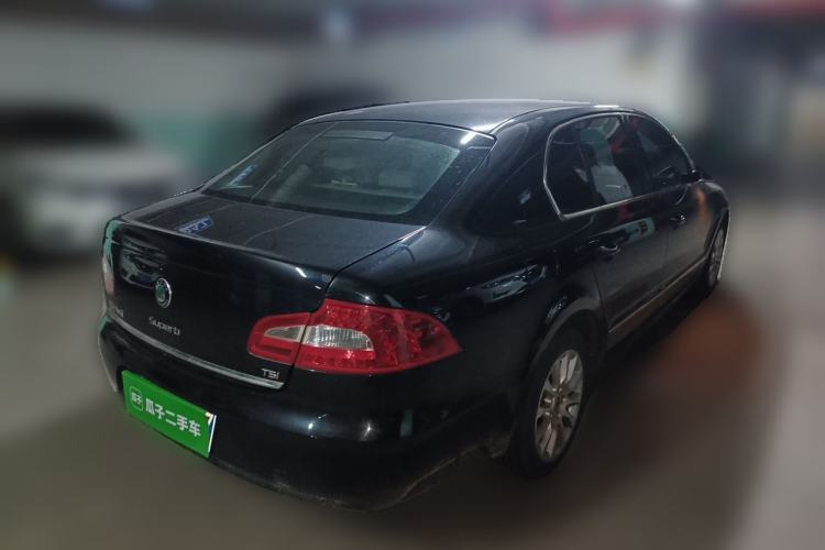 Used Skoda Superb 2009 1.8TSI Automatic Luxury Edition Rear Right 45 Deg