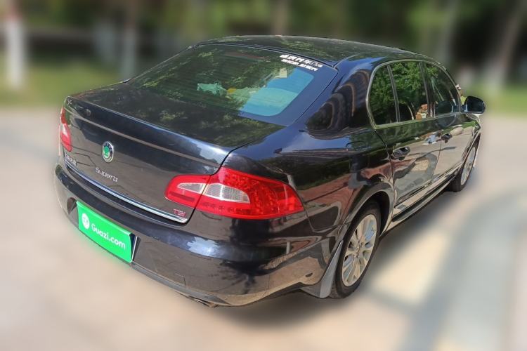 Used Skoda Superb 2009 2.0 TSI Automatic Luxury Edition Rear Right 45 Deg