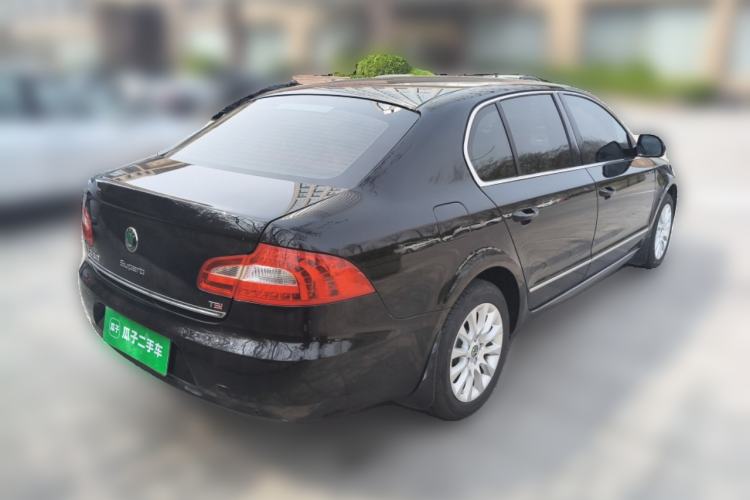 Used Skoda Superb 2009 1.8TSI Automatic Luxury Edition Rear Right 45 Deg
