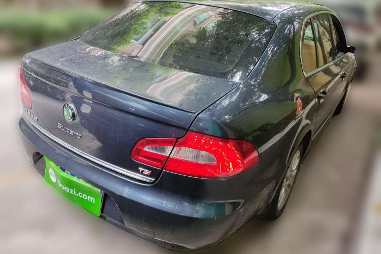 Used Skoda Superb 2009 1.8TSI Automatic Luxury Edition Rear Right 45 Deg