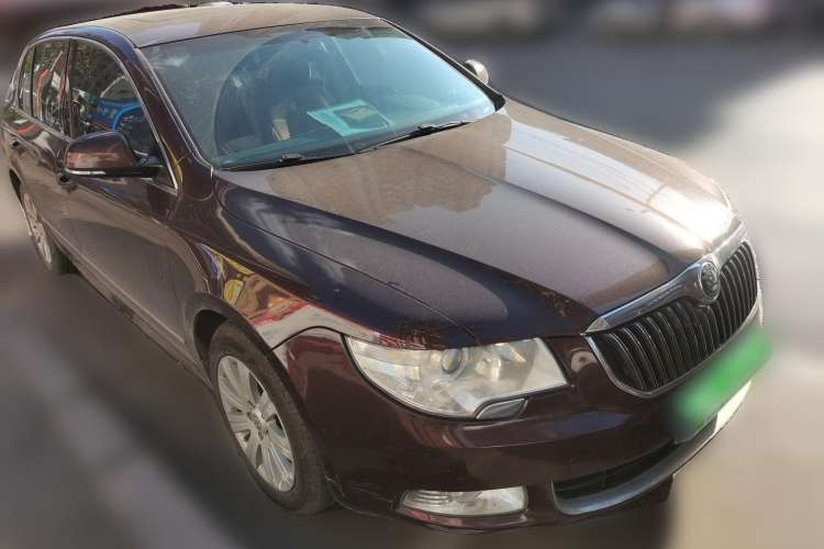 Used Skoda Superb 2009 1.8TSI Automatic Elegant Edition Front Right 45 Deg