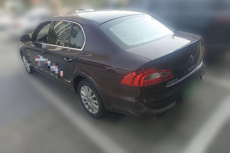 Used Skoda Superb 2009 1.8TSI Automatic Luxury Edition Rear Left 45 Deg