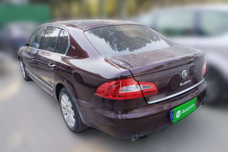 Used Skoda Superb 2009 1.8TSI Automatic Prestige Edition Rear Left 45 Deg