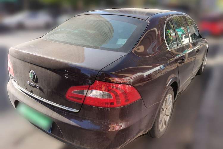Used Skoda Superb 2009 1.8TSI Automatic Elegant Edition Rear Right 45 Deg