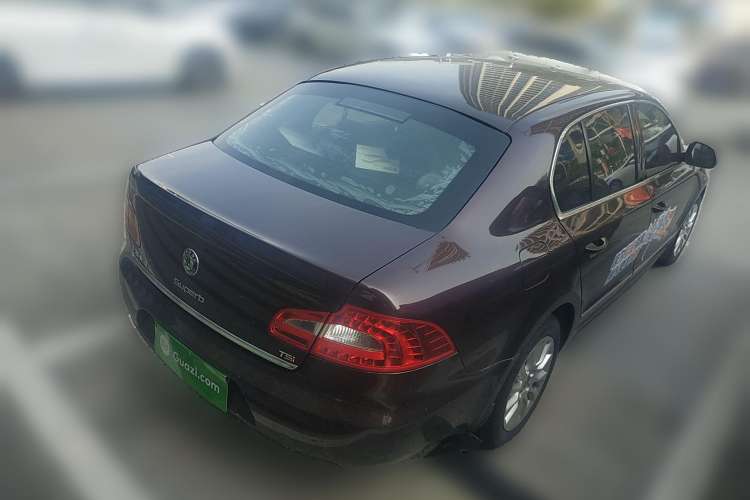 Used Skoda Superb 2009 1.8TSI Automatic Luxury Edition Rear Right 45 Deg