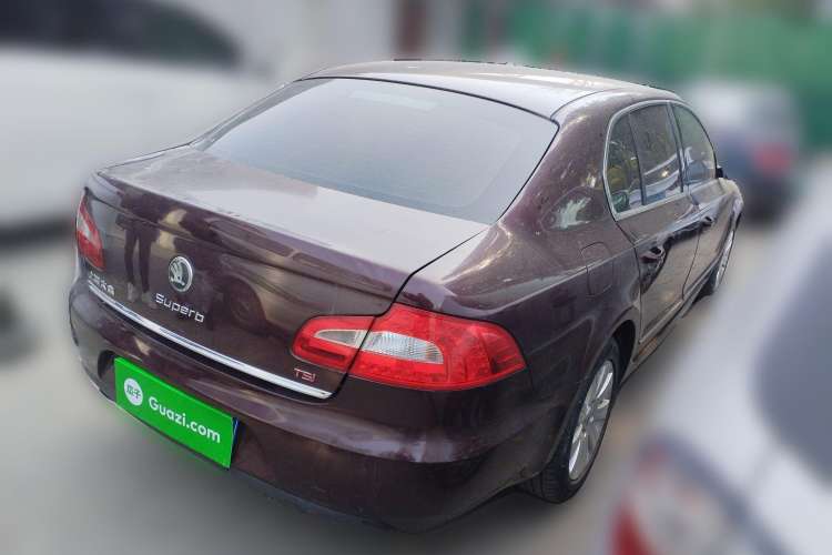 Used Skoda Superb 2009 1.8TSI Automatic Prestige Edition Rear Right 45 Deg