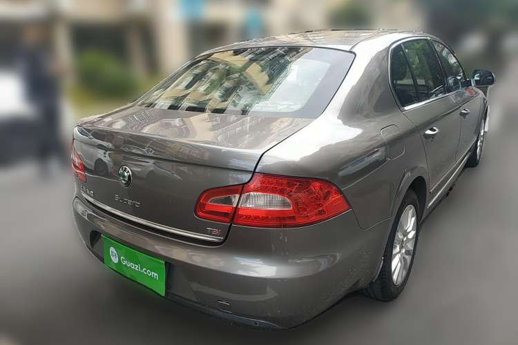 Used Skoda Superb 2009 1.8TSI Automatic Luxury Edition Rear Right 45 Deg