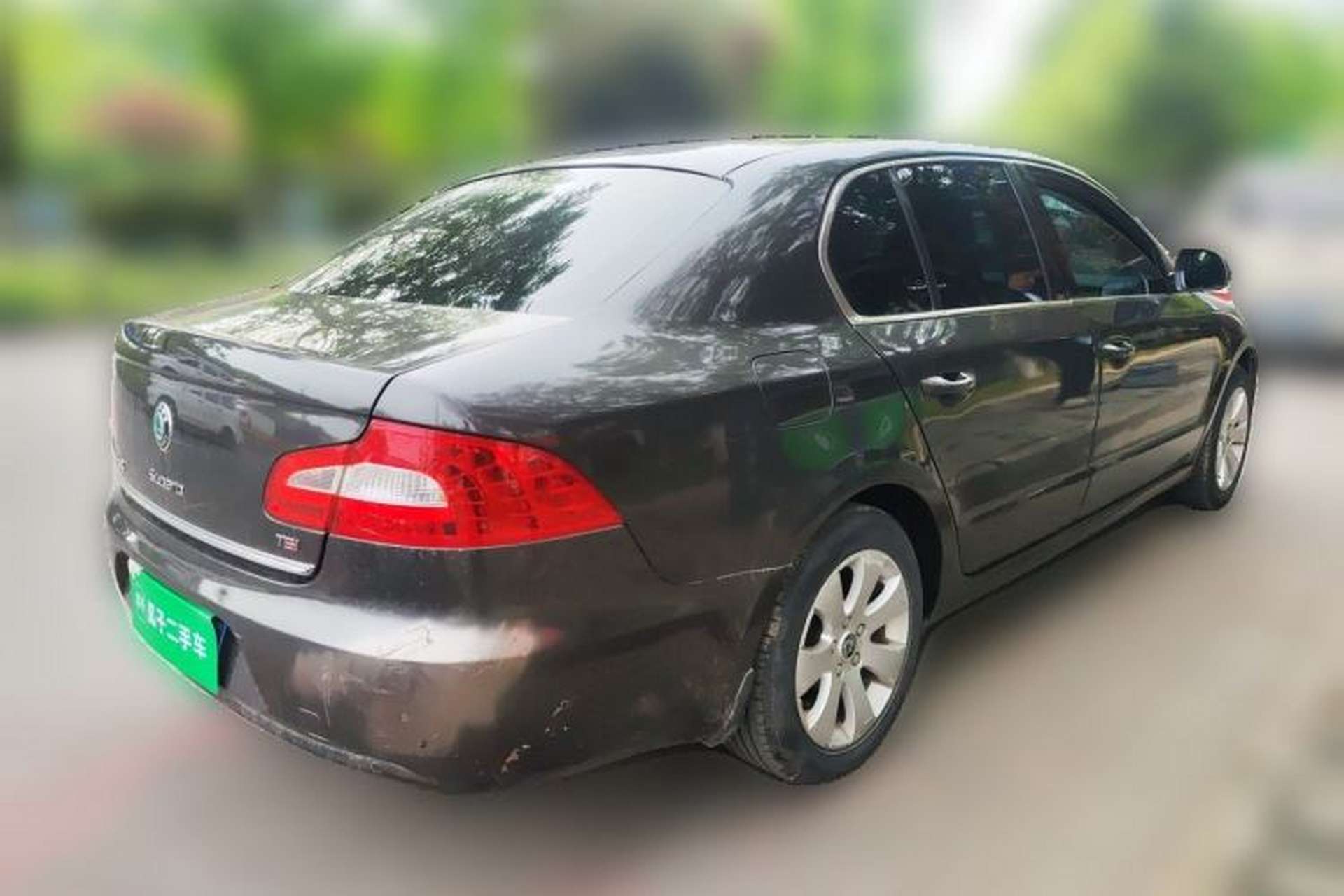 Used Skoda Superb 2009 1.8 TSI Manual Zhiya Edition Rear Right 45 Deg