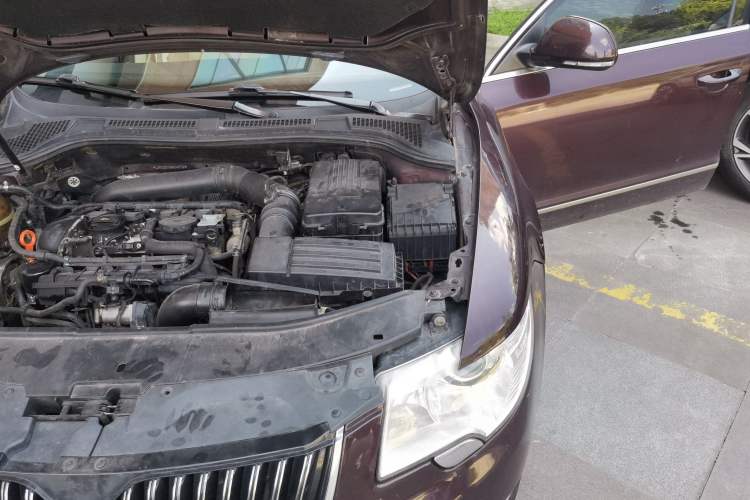 Used Skoda Superb 2009 2.0 TSI Automatic Elegant Edition Engine Bay Left