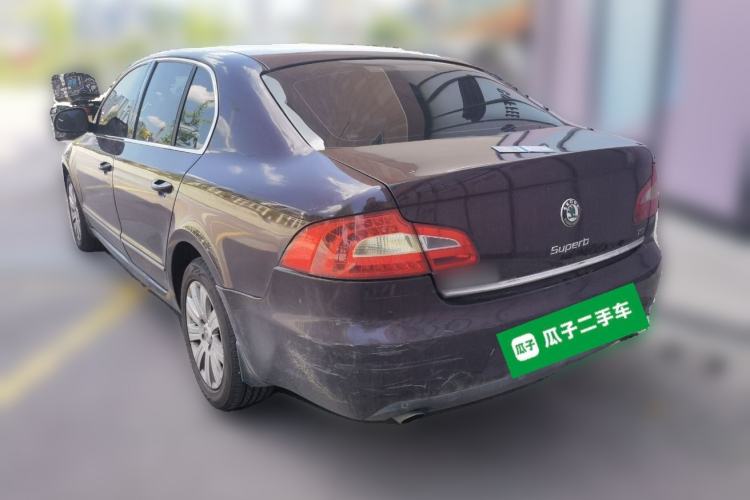 Used Skoda Superb 2009 2.0 TSI Automatic Elegant Edition Rear Left 45 Deg