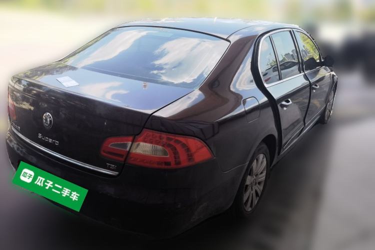 Used Skoda Superb 2009 2.0 TSI Automatic Elegant Edition Rear Right 45 Deg
