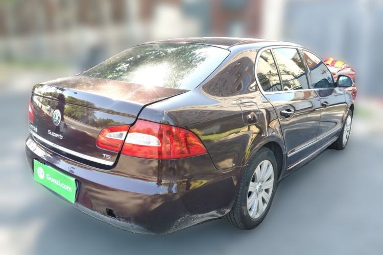 Used Skoda Superb 2009 1.8TSI Automatic Prestige Edition Rear Right 45 Deg
