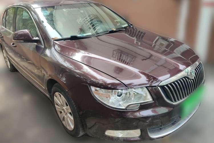 Used Skoda Superb 2009 1.8TSI Automatic Elegant Edition Front Right 45 Deg