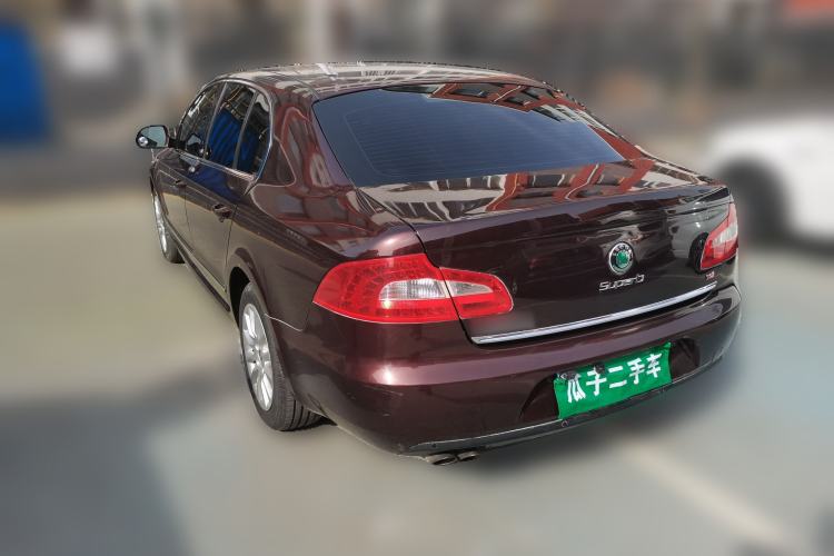 Used Skoda Superb 2009 1.8TSI Automatic Luxury Edition Rear Left 45 Deg