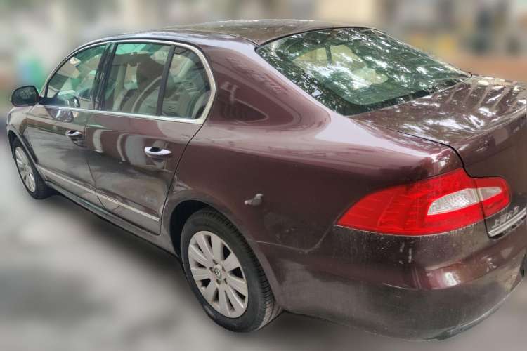 Used Skoda Superb 2009 1.8TSI Automatic Elegant Edition Rear Left 45 Deg