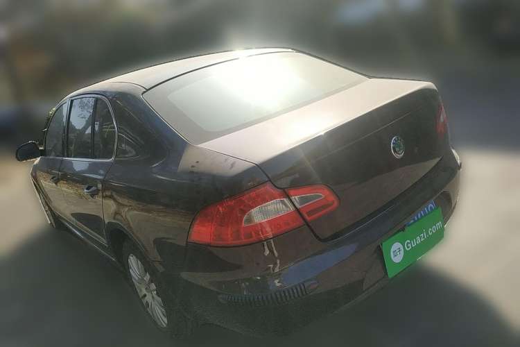 Used Skoda Superb 2009 1.8TSI Automatic Prestige Edition Rear Left 45 Deg