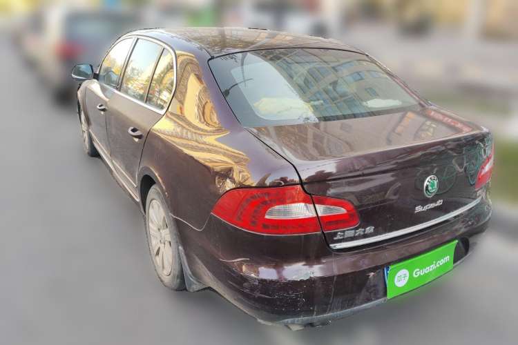 Used Skoda Superb 2009 1.8TSI Automatic Elegant Edition Rear Left 45 Deg