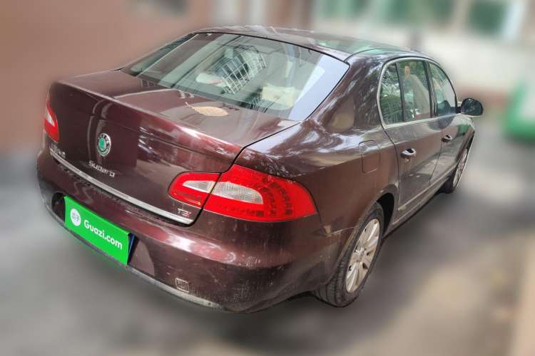Used Skoda Superb 2009 1.8TSI Automatic Elegant Edition Rear Right 45 Deg